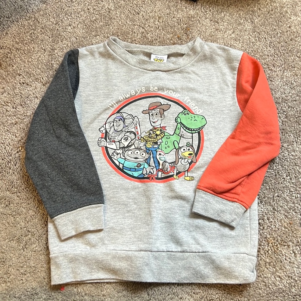 Unisex Size 4T Toy Story Crewneck